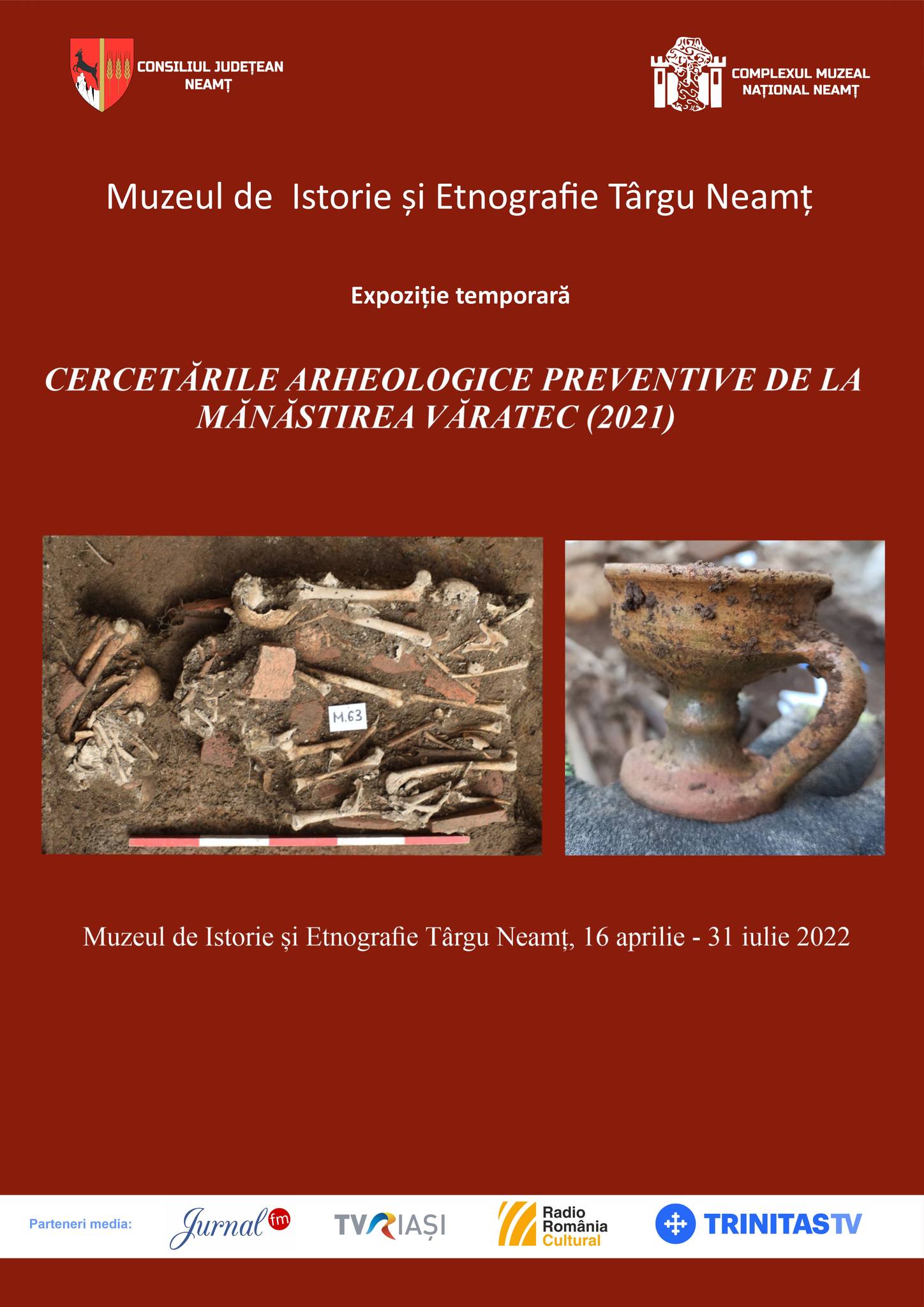 Cercetări arheologice preventive de la Mănăstirea Văratec