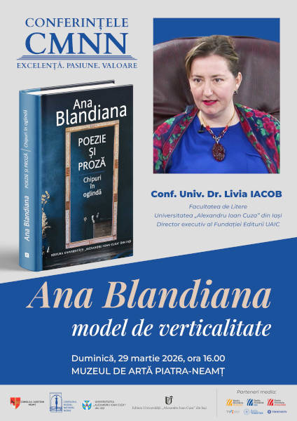 Conferențiar universitar doctor Livia Iacob: Ana Blandiana, model de verticalitate
